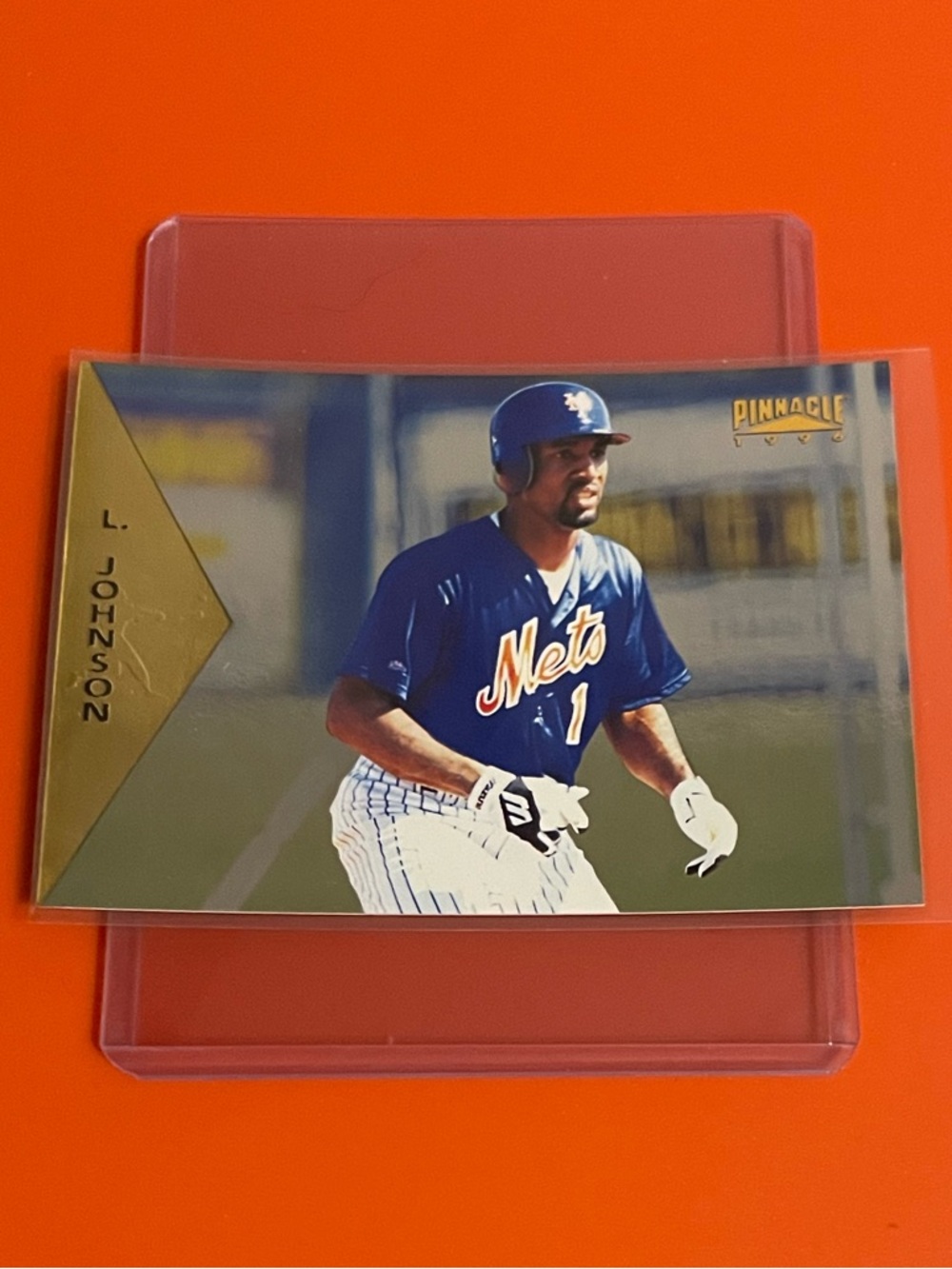 Lance Johnson #352 1996 Pinnacle Baseball Trading Card